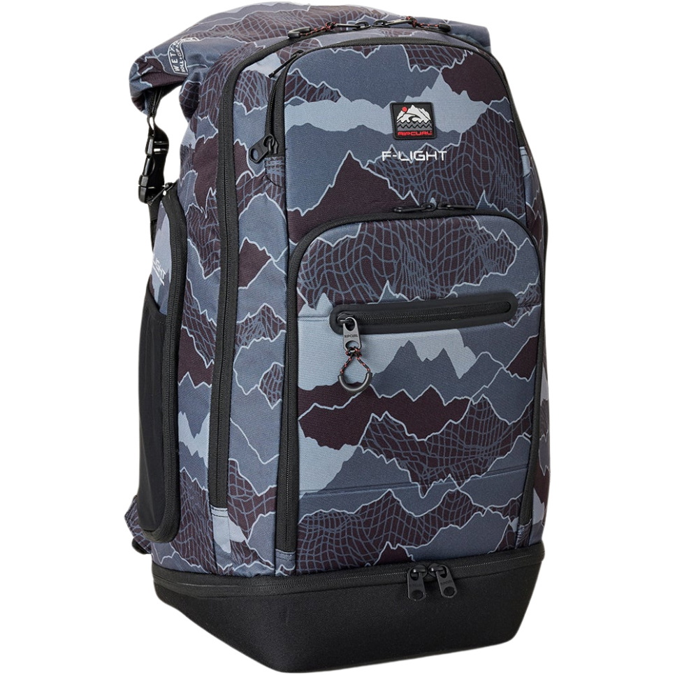 2026 Rip Curl F-Light 45L Search Surf Backpack 156MBA - Black / Grey
